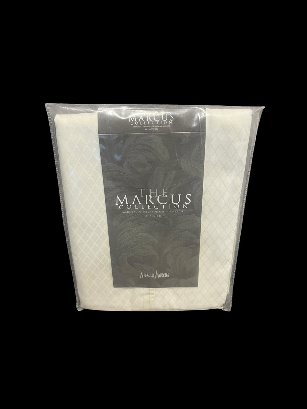 Neiman Marcus The Marcus Collection Matour Diamond Jacquard Standard Pillowcase